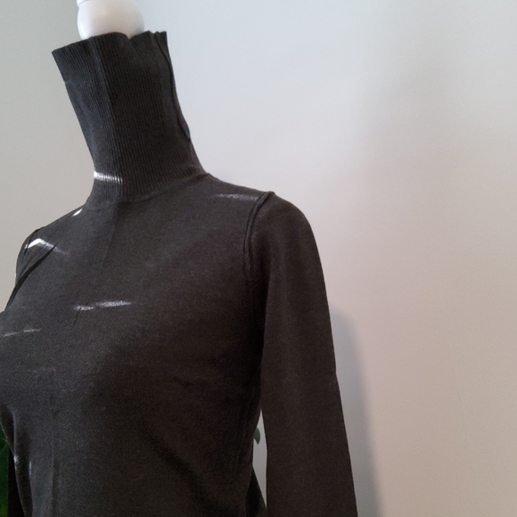 Philosophy Charcoal Turtleneck Sweater - Picture 7 of 13